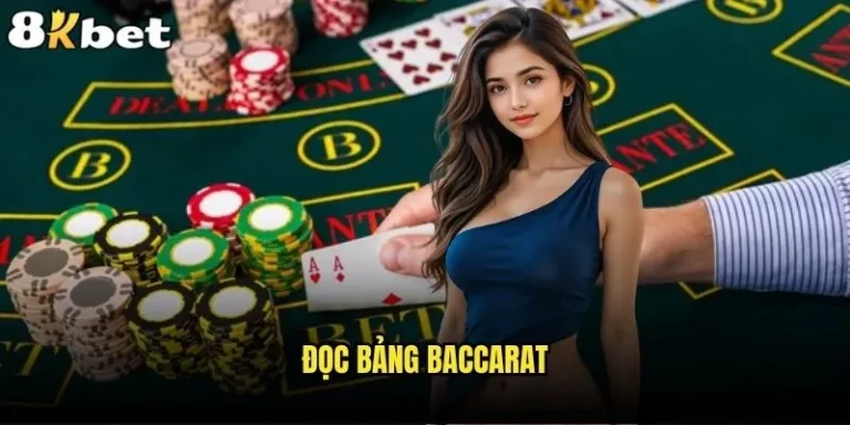 Đọc bảng Baccarat 8kbet - Bí mật nào đang ẩn giấu? 9 Đọc bảng Baccarat