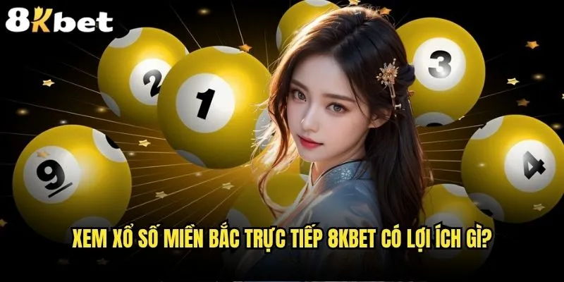 Xổ số miền Bắc trực tiếp ở đâu uy tín nhất như 8kbet? 2 Xem xổ số miền Bắc trực tiếp 8kbet có lợi ích gì?