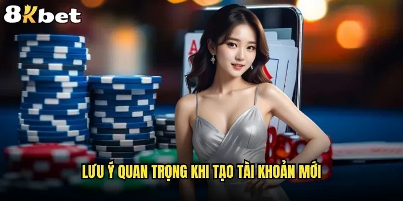 Làm thế nào để đăng ký tài khoản 8kbet nhanh chóng và an toàn? 2 Lưu ý quan trọng khi tạo tài khoản mới