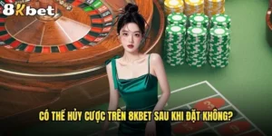 Có thể hủy cược trên 8kbet sau khi đặt không